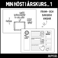 Min höst i årskurs... 1