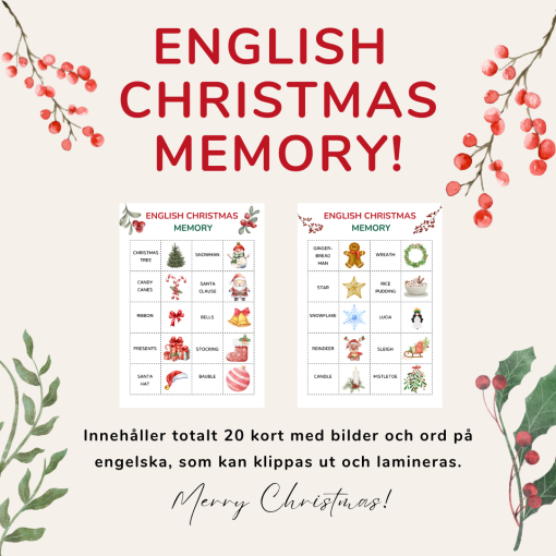 English Christmas Memory