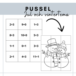Pussel - jul och vinter