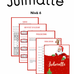 Julmatte - Nivå 6