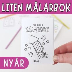 Min lilla målarbok - nyår