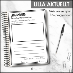 Lilla Aktuellt Skola - Skriv om en nyhet