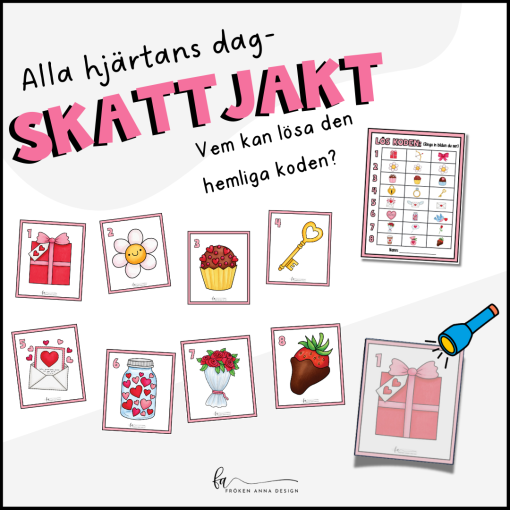 Alla hjärtans dag - skattjakt