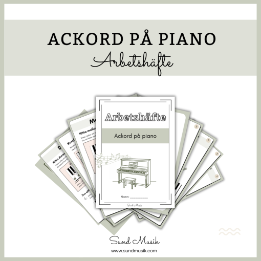 Ackord på piano