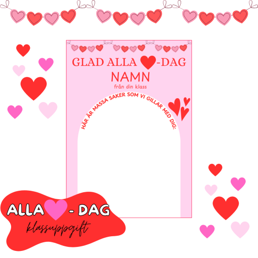 Alla Hjärtans Dag - Klassuppgift