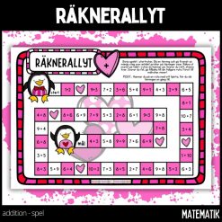 Räknerallyt - addition - 1