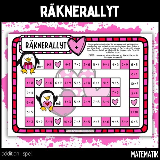 Räknerallyt - addition - 1