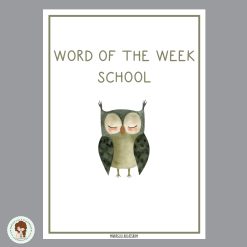 Word of the week - School