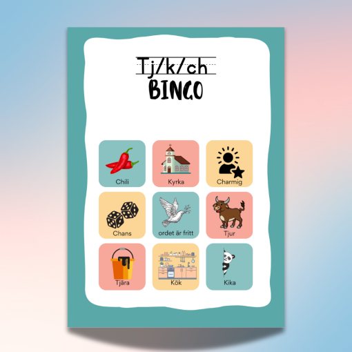 Tj-ljuds bingo