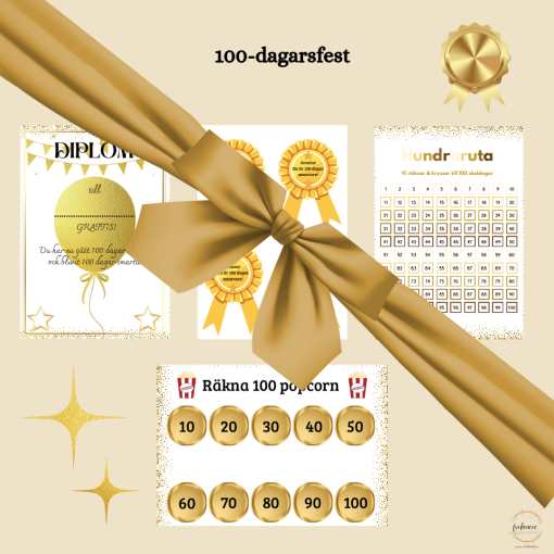 100-dagarsfest i skolan