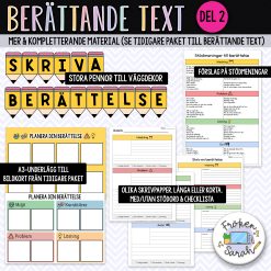 Kompletterande paket: Berättande text