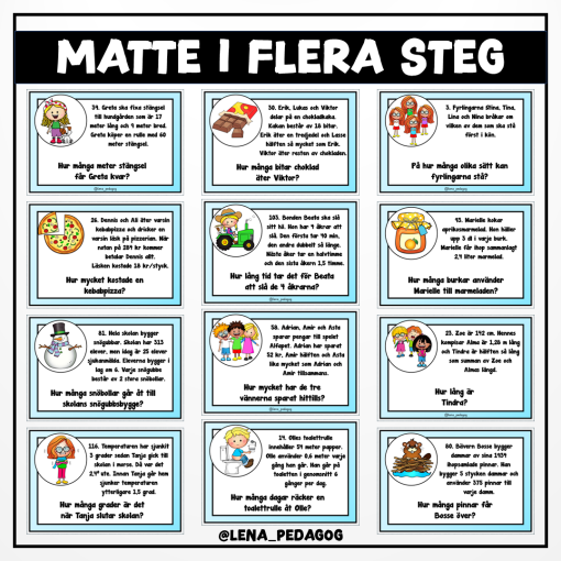 Matte i flera steg