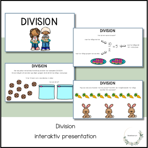 Division - interaktiv presentation