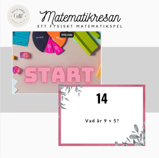 Mattespel- Matematikresan