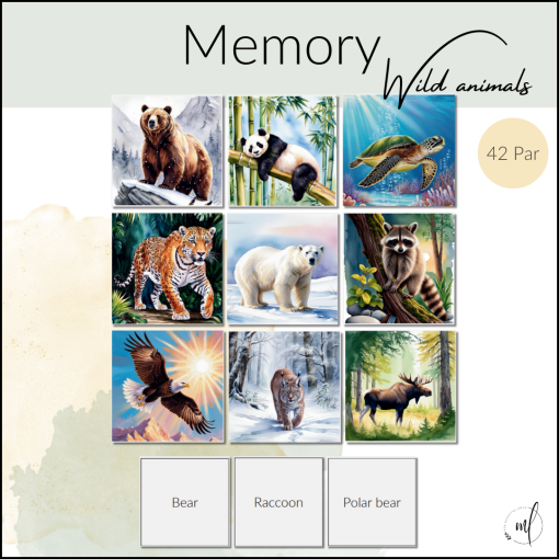 Memory: Wild animals