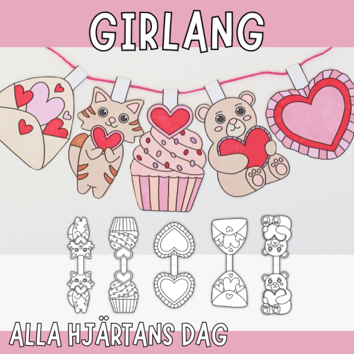 Girlang - alla hjärtans dag