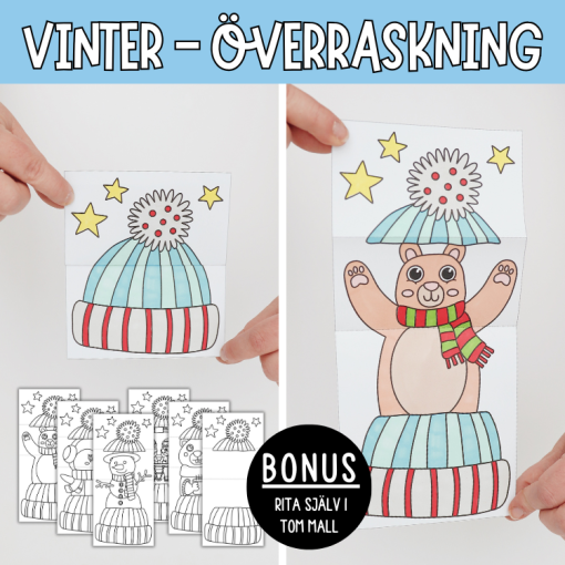 Vinterpyssel - öppna mössan
