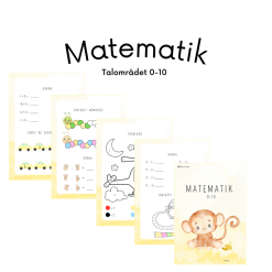 Matematik - Talområdet 0-10