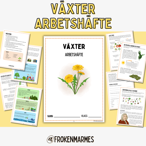 Växter - Arbetshäfte (4-6)