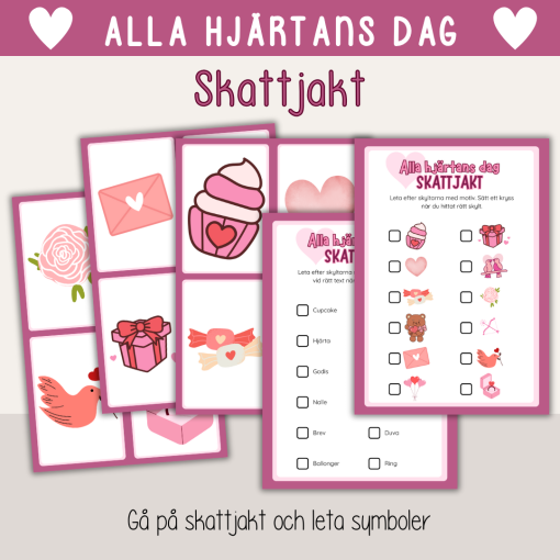 Alla hjärtans dag - Skattjakt
