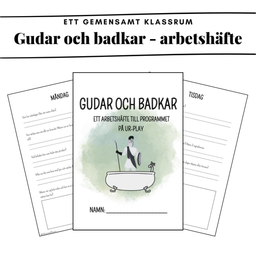 Gudar och badkar - arbetshäfte