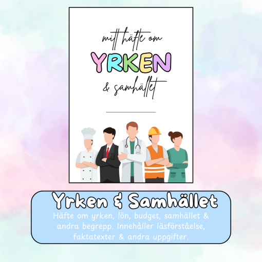 Yrken & Samhället - Arbetsområde