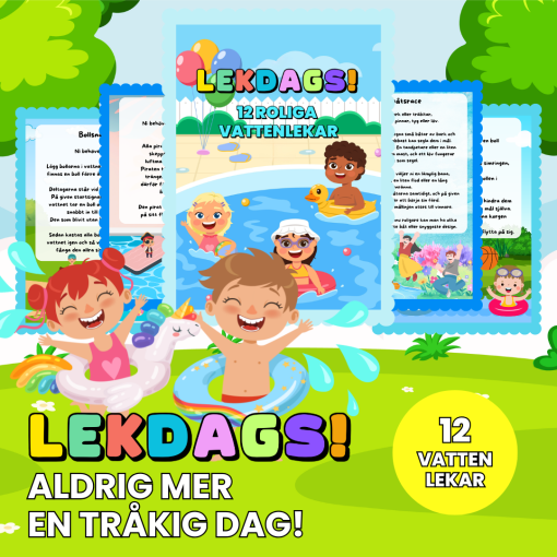 Lekdags! – 12 Vattenlekar!