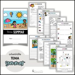 Arbetshäfte: tema sommar