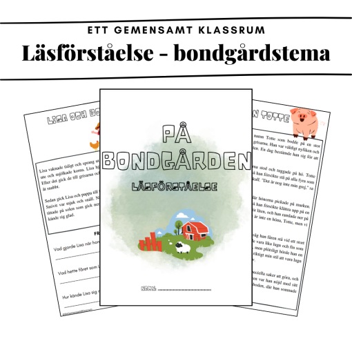 Läsförståelse - bondgårdstema