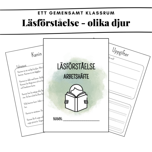 Läsförståelse - olika djur