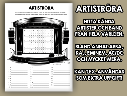 Artiströra