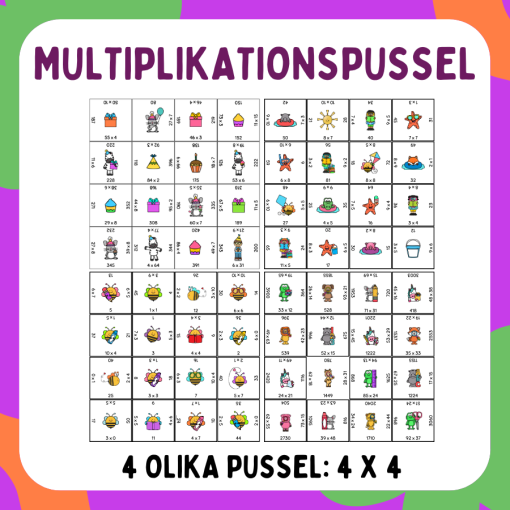 Multiplikationspussel