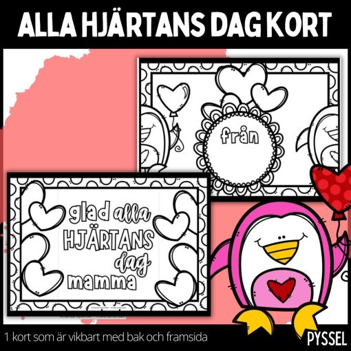 Alla hjärtans dag kort - 1 kort