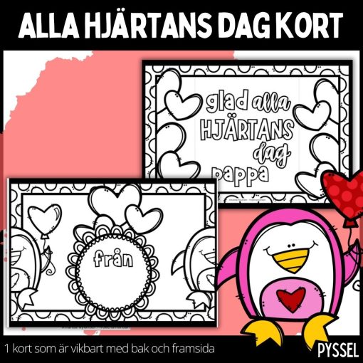 Alla hjärtans dag kort - 1 kort