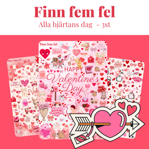 Finn fem fel – Alla hjärtans dag
