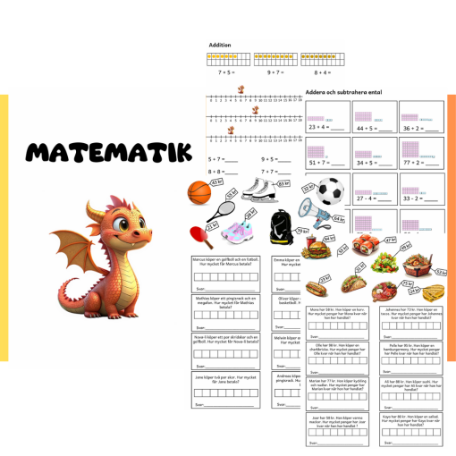 Mattehäfte åk 2