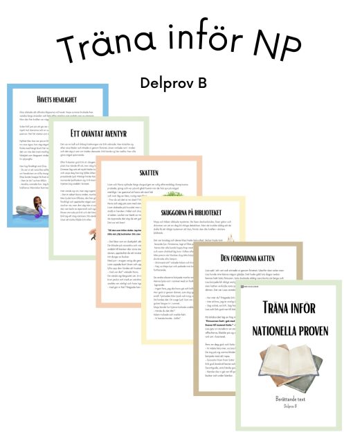 Träna inför NP - berättande text