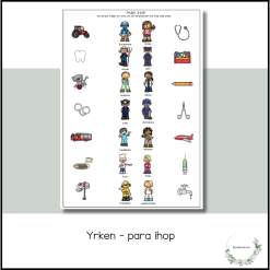 Yrken - para ihop