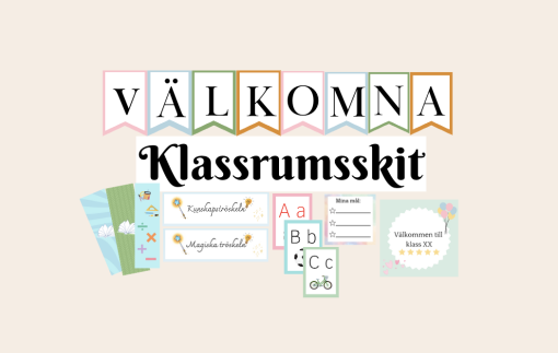 Skolstart - klassrumskit