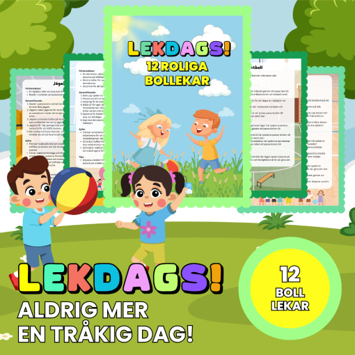 Lekdags! – 12 Bollekar!