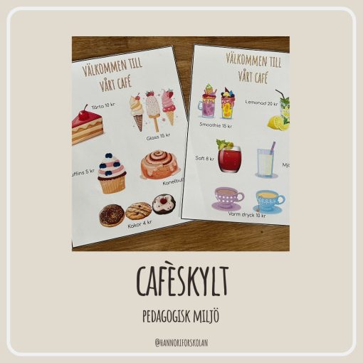 Cafèskylt