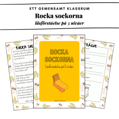 Rocka sockorna - läsförståelse på 3 nivåer