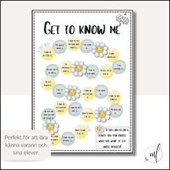 Get to know me