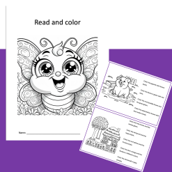 Read and color