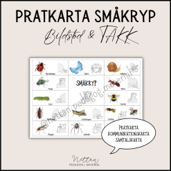 Pratkarta småkryp