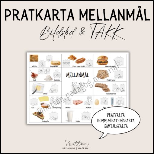 Pratkarta mellanmål