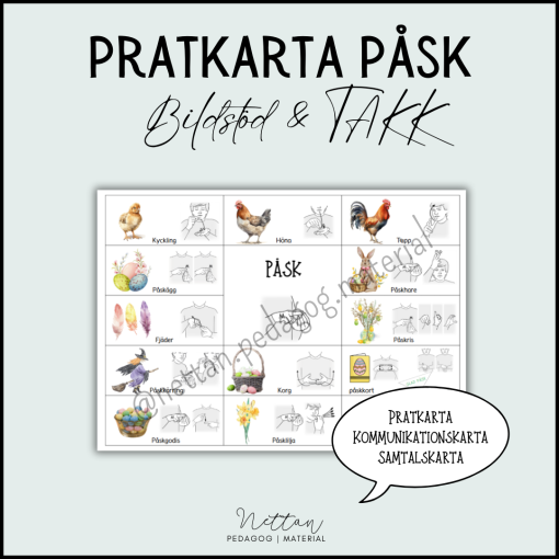 Pratkarta påsk