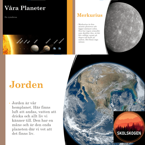 Våra planeter - Enkelt fakta - PDF