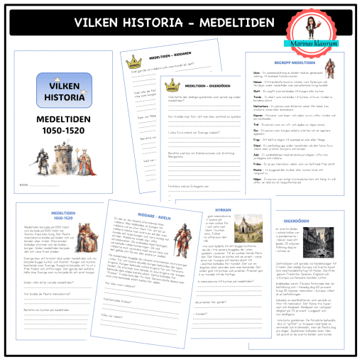 Vilken historia - Medeltiden