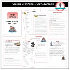Vilken historia - Vikingatiden
